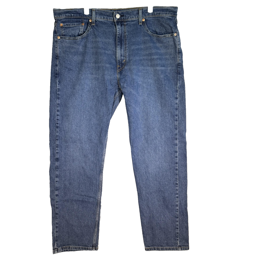 Levis 505 Jeans Mens 40x32 Blue Regular Fit Straight Leg Zip Fly Denim